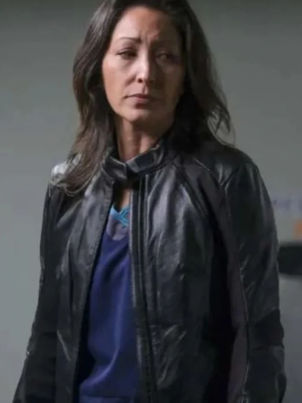 Dr. Audrey Lim The Good Doctor S03 Black Leather Jacket