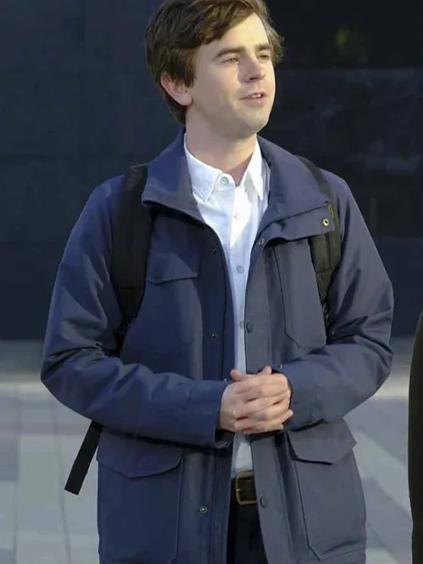 Dr. Shaun Murphy The Good Doctor S04 Grey Cotton Jacket