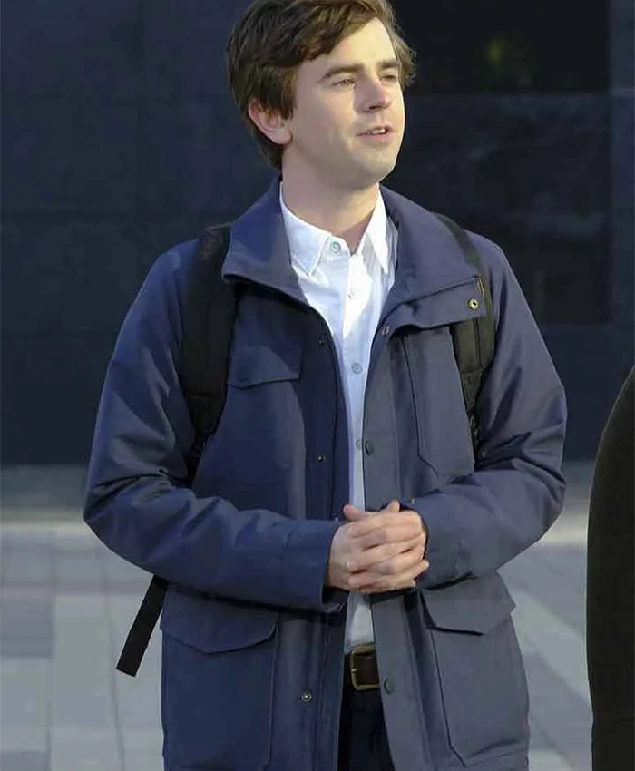 Dr. Shaun Murphy The Good Doctor S04 Grey Cotton Jacket Dr. Shaun Murphy The Good Doctor S04 Grey Cotton Jacket