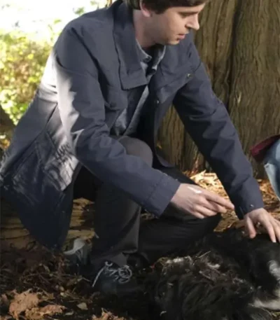 Dr. Shaun Murphy The Good Doctor S04 Grey Cotton Jacket