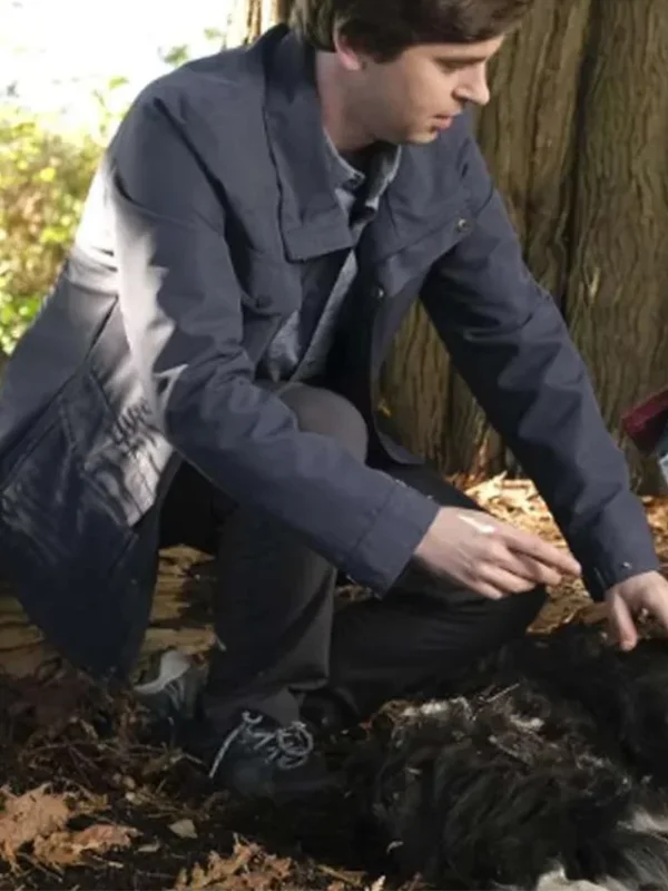 Dr. Shaun Murphy The Good Doctor S04 Grey Cotton Jacket