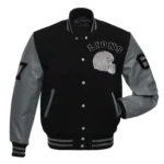 Eddie Brock Venom 2 Detroit Lions Varsity Jacket