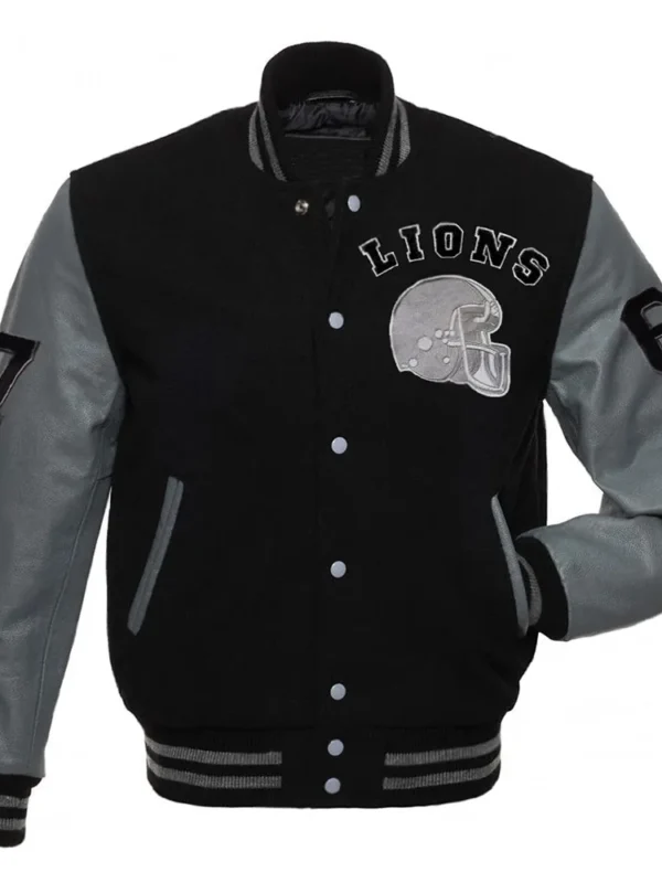 Eddie Brock Venom 2 Detroit Lions Varsity Jacket