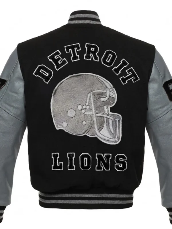 Eddie Brock Venom 2 Detroit Lions Varsity Jacket