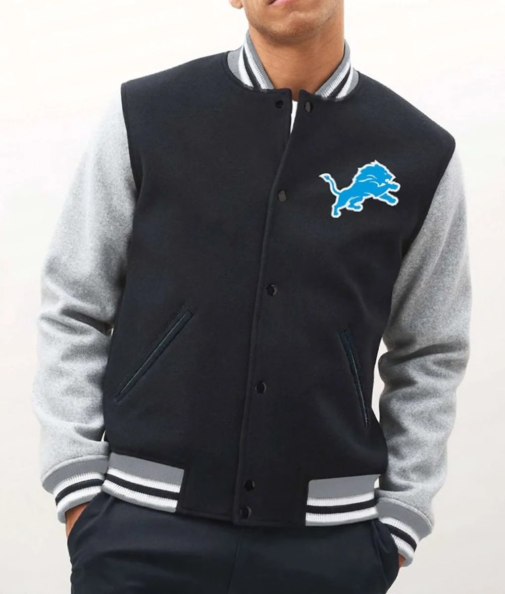 Eddie Murphy Beverly Hills Cop 4 Detroit Lions Varsity Jacket Eddie Murphy Beverly Hills Cop 4 Detroit Lions Varsity Jacket