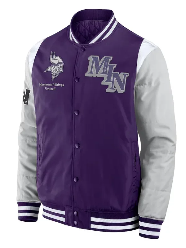 Elements Elite Minnesota Vikings Purple Jacket