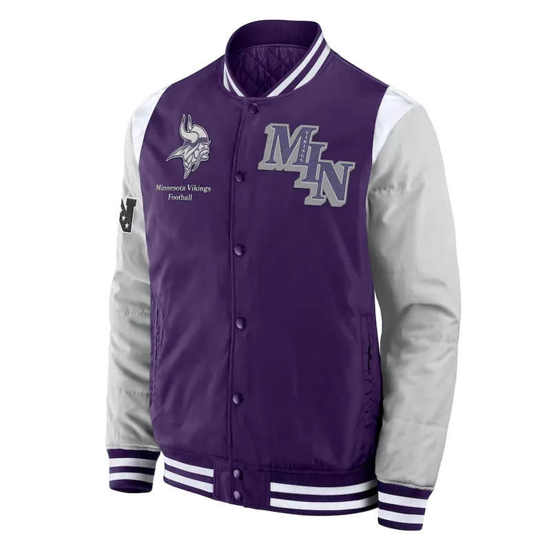Elements Elite Minnesota Vikings Purple Jacket Elements Elite Minnesota Vikings Purple Jacket