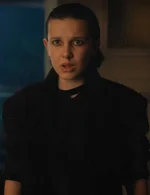 Eleven Stranger Things 3 Black Coat