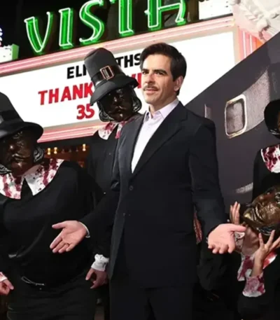 Eli Roth Thanksgiving 2023 Black Blazer