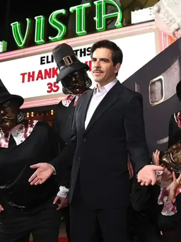 Eli Roth Thanksgiving 2023 Black Blazer