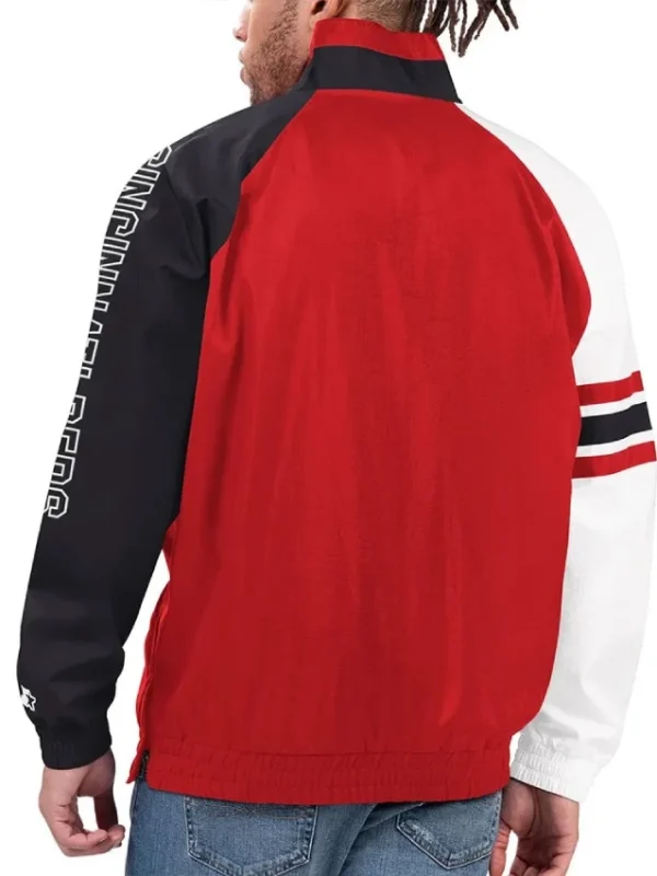 Cincinnati Reds Elite Half Zip Pullover Jacket