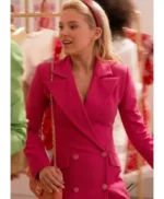 Elle Lexi Minetree Pink Blazer