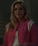 Elle Lexi Minetree Pink Bomber Jacket