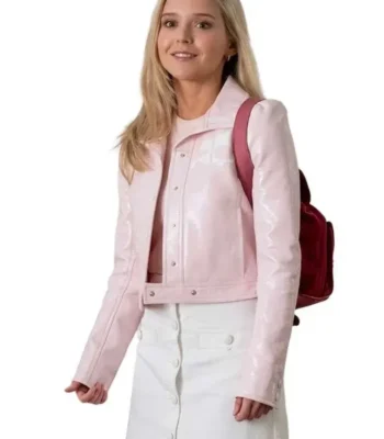 Lexi Minetree Elle Cropped Light Pink Jacket