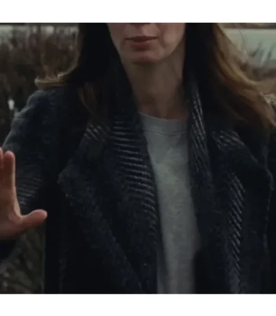 Emily Blunt The Girl on the Train Trench Coat