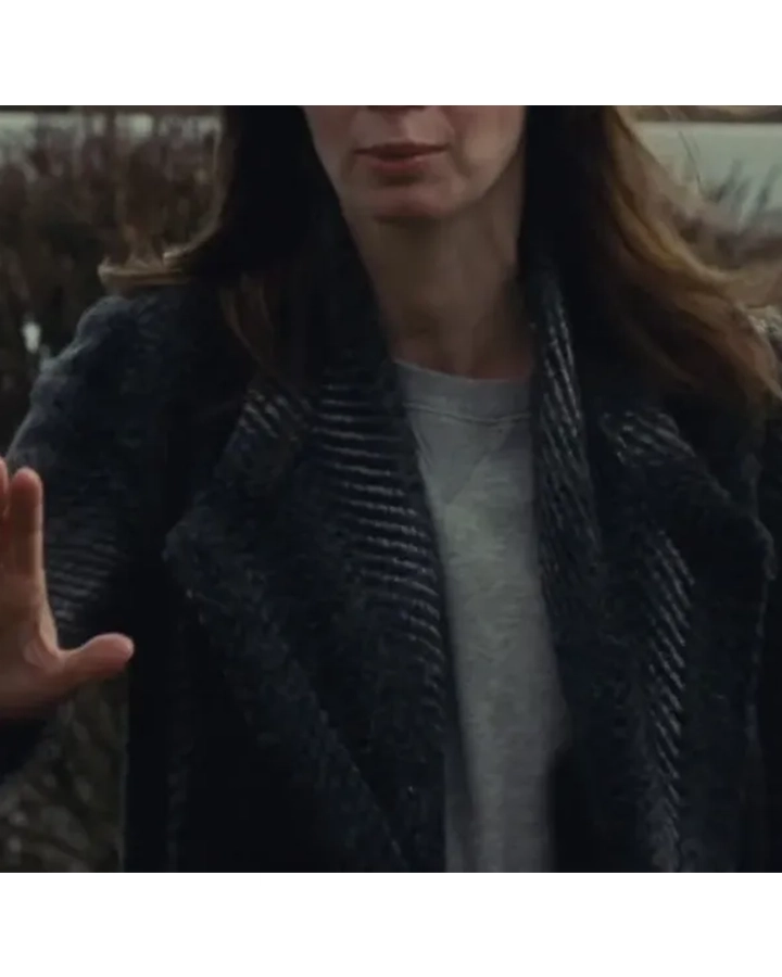 Emily Blunt The Girl on the Train Trench Coat Emily Blunt The Girl on the Train Trench Coat
