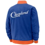 Emily Orn Cleveland Cavaliers Blue Bomber Jacket