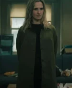 Emma Flyte Slow Horses Season 04 Green Cotton Coat