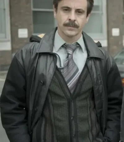Emun Elliott The Gold 2023 Black Leather Jacket