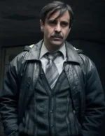 Emun Elliott The Gold 2023 Black Leather Jacket