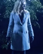 Felicity Smoak The Flash S01 Gray Trench Coat