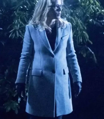 Felicity Smoak The Flash S01 Gray Trench Coat
