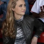 Fiona Gubelmann The Good Doctor Leather Jacket