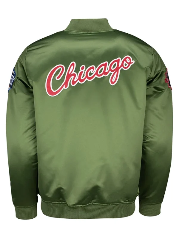 Flight Chicago Bulls Satin Jacket