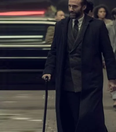 Fred Waterford The Handmaid’s Tale Black Trench Coat