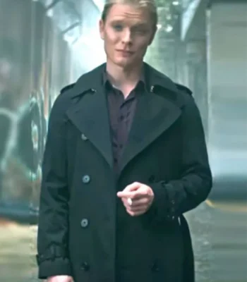 Freddie Fox The Sandman S02 Black Cotton Coat