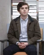 Freddie Highmore The Good Doctor Shaun Murphy Brown Jacket