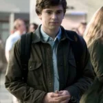 Freddie Highmore The Good Doctor Shaun Murphy Brown Jacket