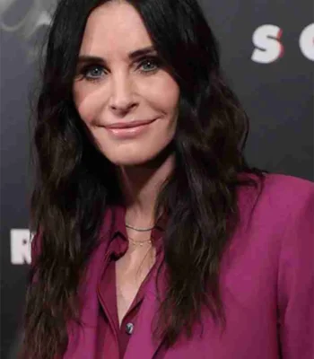 Gale Weathers Scream Purple Blazer Coat