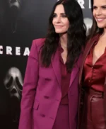 Gale Weathers Scream Purple Blazer Coat