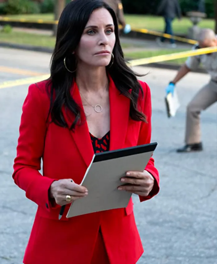 Gale Weathers Scream Red Blazer Coat Gale Weathers Scream Red Blazer Coat