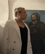 Gerri Kellman Succession S04 White Blazer