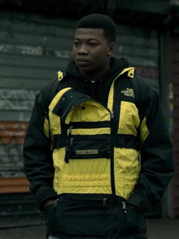 Power Book III Kanan Stark Yellow and Black Cotton Jacket