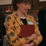 Ginger The Sex Lives of College Girls Printed Blazer