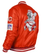 Cincinnati Reds Retro Classic Rib Bomber Jacket