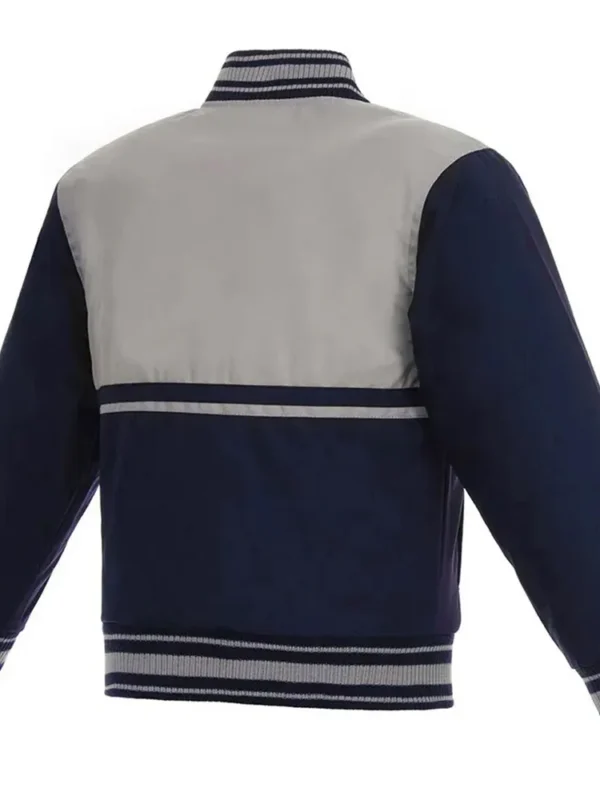 Gray-Navy Youth Colorado Avalanche Poly Twill Jacket