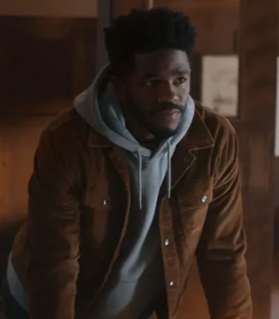 Grover Sims The Republic Of Sarah Cotton Brown Jacket