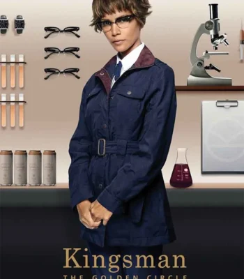 Halle Berry The Kingsman Ginger Ale Coat