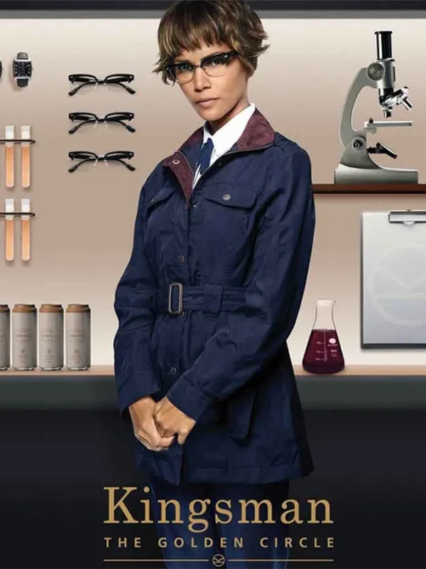 Halle Berry The Kingsman Ginger Ale Coat