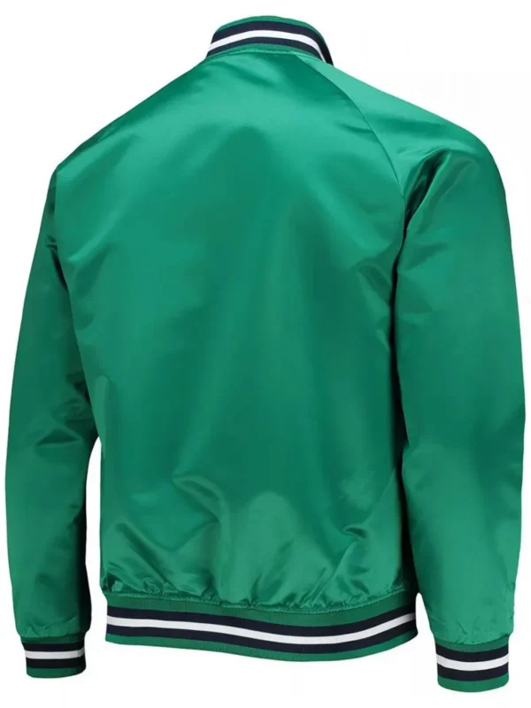 Hardwood Classics Dallas Mavericks Green Jacket
