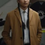 Harlan Blayne Kytwayhat Shoresy S02 Brown Trench Coat