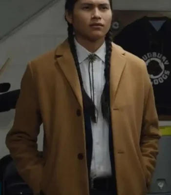 Harlan Blayne Kytwayhat Shoresy S02 Brown Trench Coat