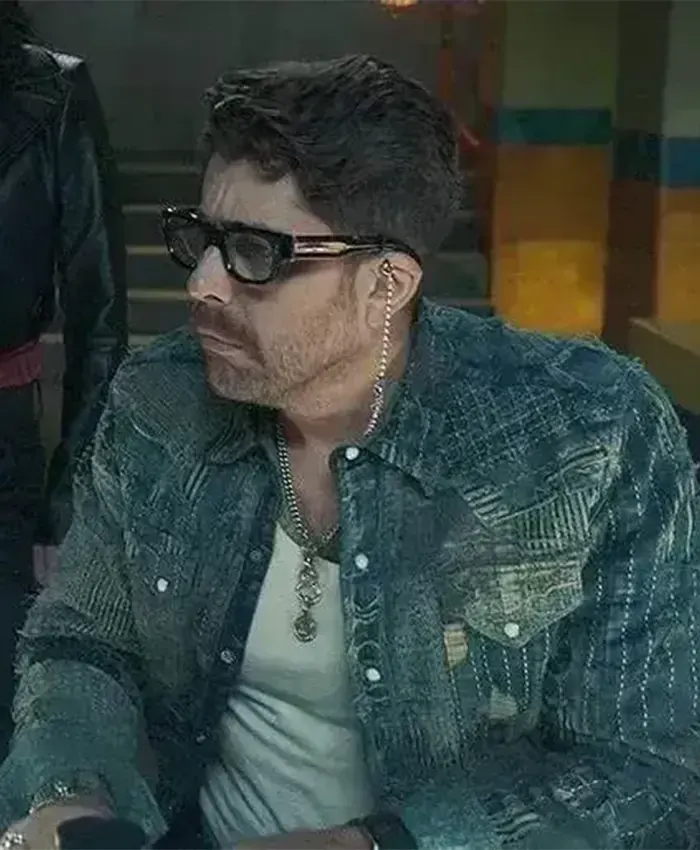 Harry Keshishian The Equalizer S03 Patched Jacket Harry Keshishian The Equalizer S03 Patched Jacket