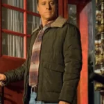 Harry Vanderspeigle Resident Alien Green Sherpa Jacket