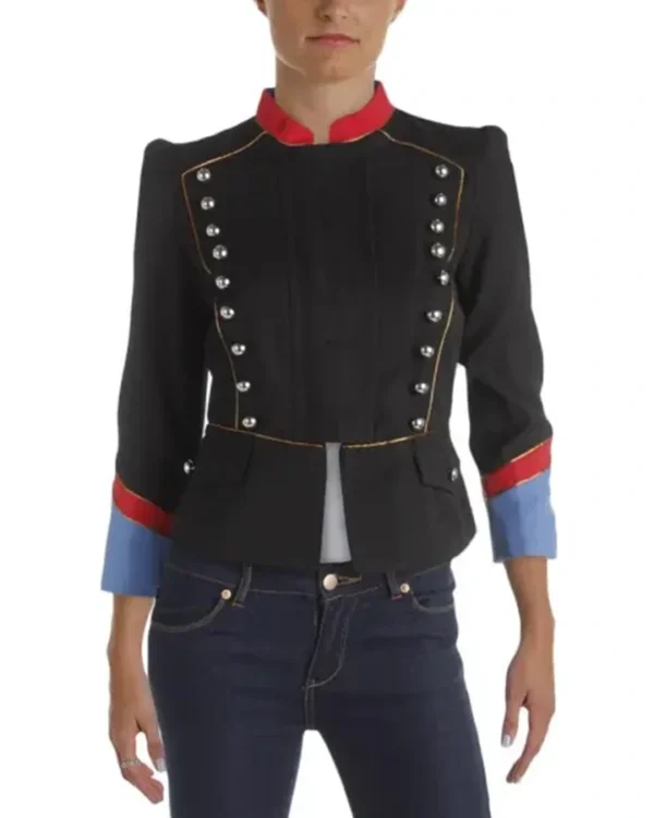Hayley Law Riverdale Valerie Wool Black Jacket