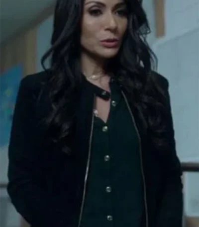 Hermione Lodge Riverdale Black Cotton Jacket